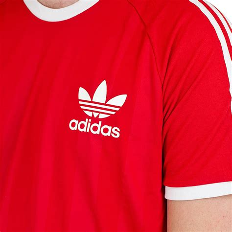 adidas t shirt weiß rot|rote T.